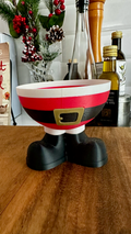 Santa Snack Bowl